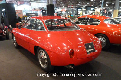 Alfa Romeo Giulietta Sprint Zagato-SVZ-SZ-Coda-Tonda-Coda-Tronca-1957-1962